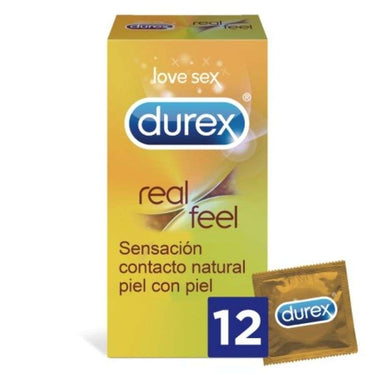 Preservativi Real Feel senza lattice per sensazioni naturali 12 pz